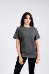 WOMENS TEE- CHARCOAL