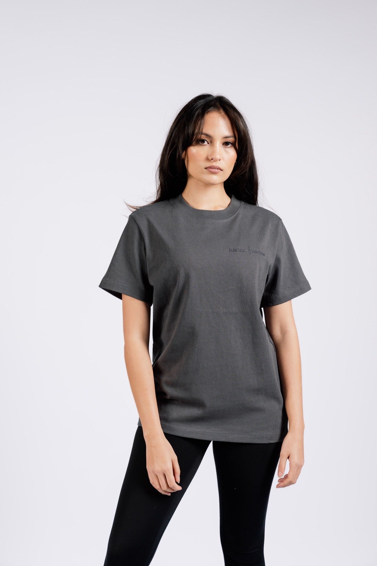 WOMENS TEE- CHARCOAL