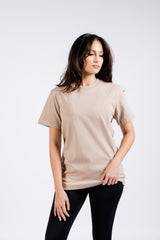WOMENS TEE- SAND