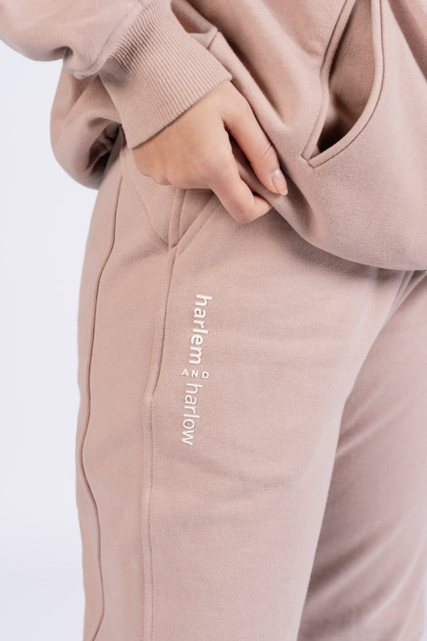 HARLOW SWEATPANT- POWDER PINK