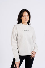BK2BASICS CREWNECK SWEATSHIRT- GREY MARLE