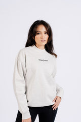 BK2BASICS CREWNECK SWEATSHIRT- GREY MARLE