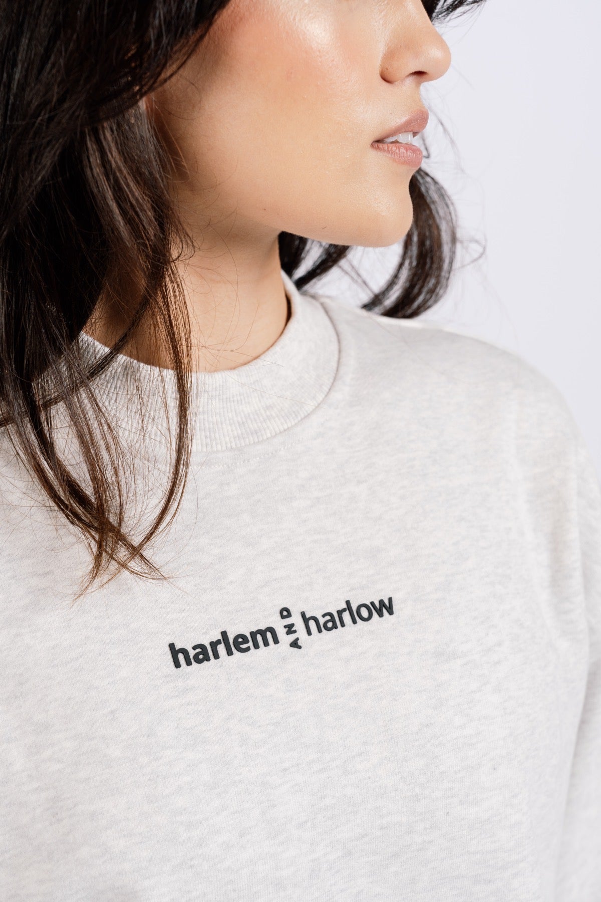 BK2BASICS CREWNECK SWEATSHIRT- GREY MARLE