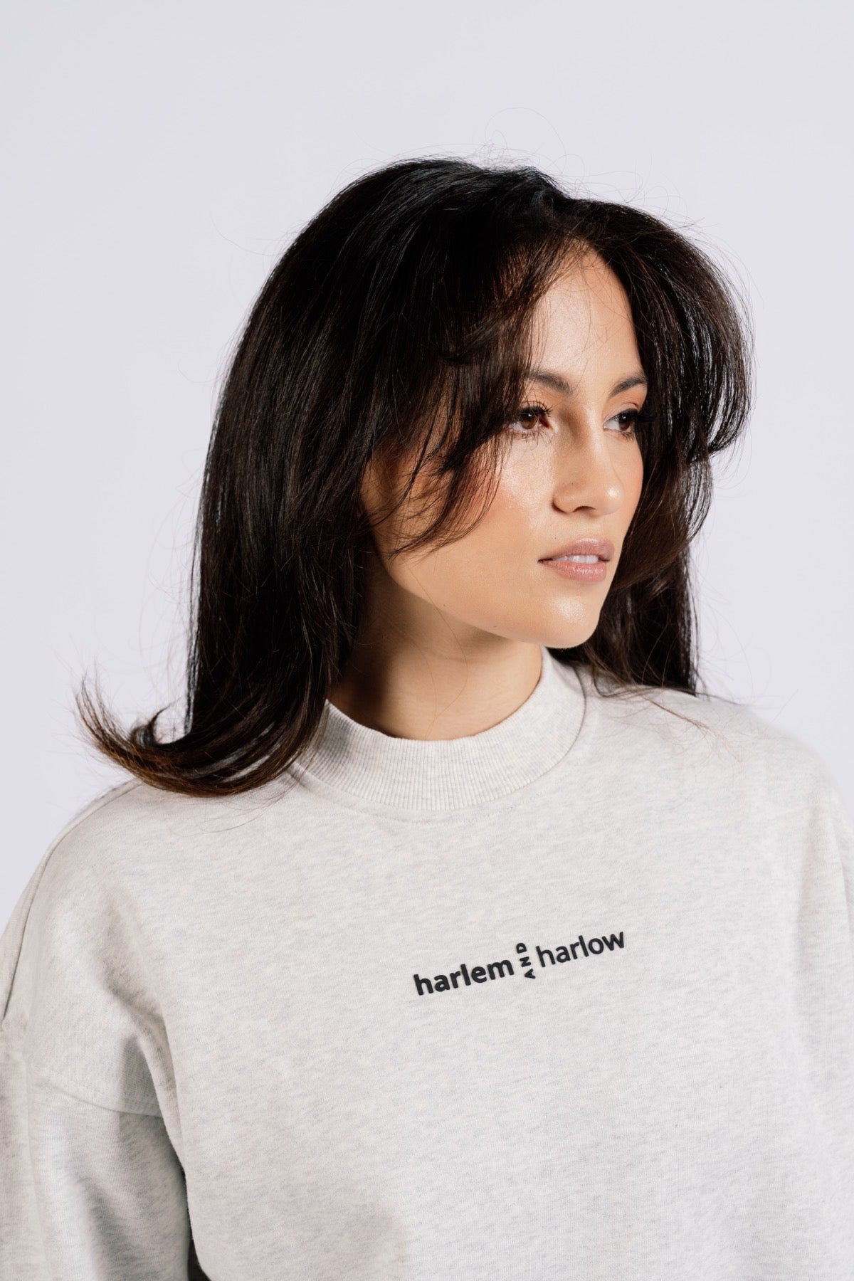 BK2BASICS CREWNECK SWEATSHIRT- GREY MARLE