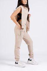HARLOW SWEATPANT- SAND