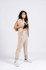 HARLOW SWEATPANT- SAND
