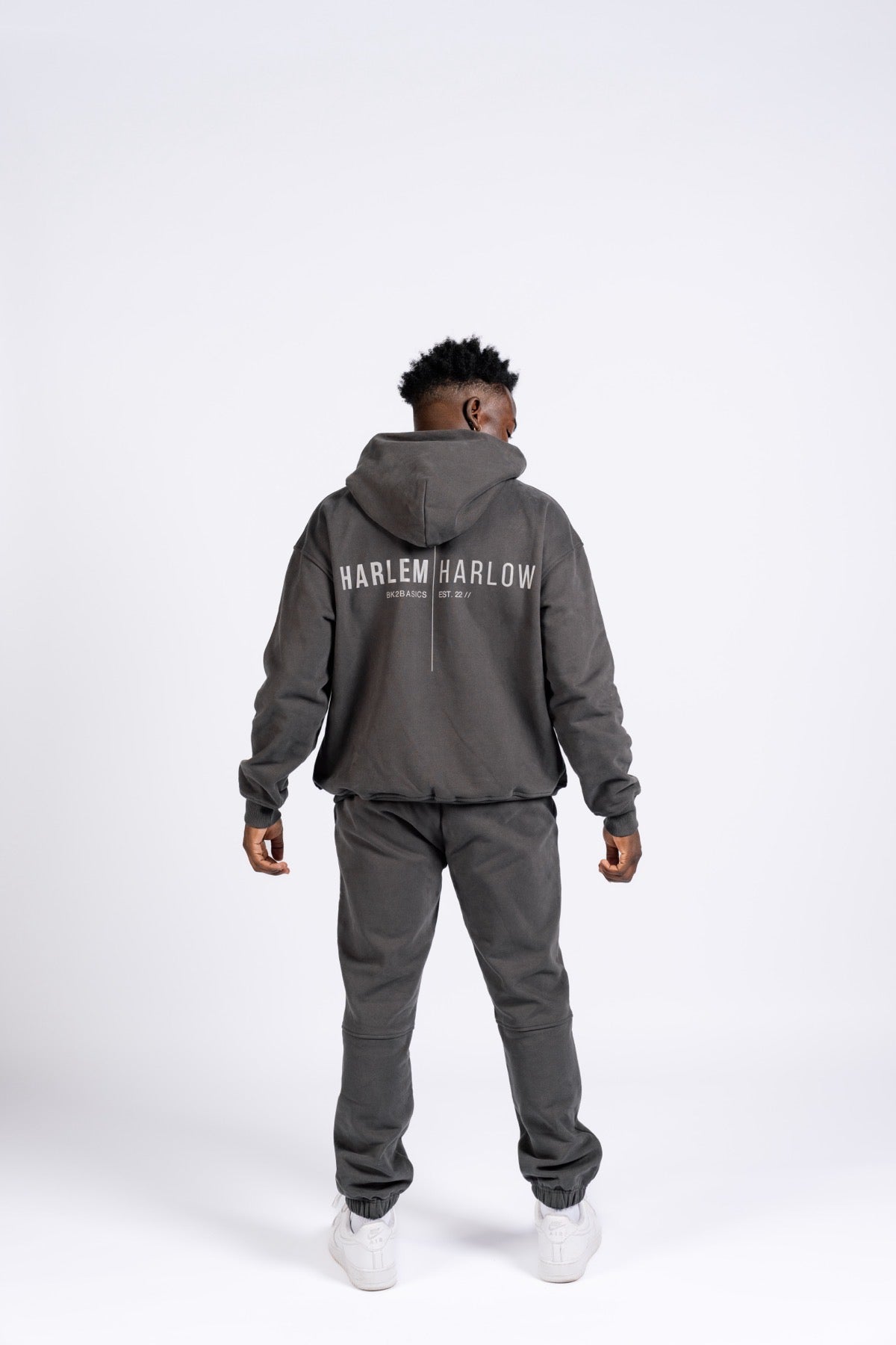 ESSENTIALS HOODIE- CHARCOAL