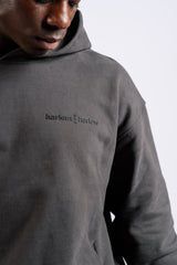 ESSENTIALS HOODIE- CHARCOAL