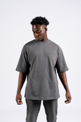 MENS TEE- CHARCOAL