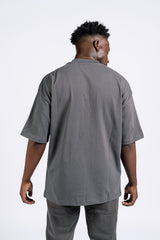 MENS TEE- CHARCOAL