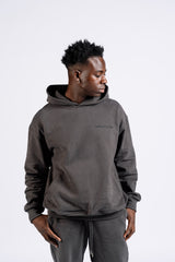 ESSENTIALS HOODIE- CHARCOAL