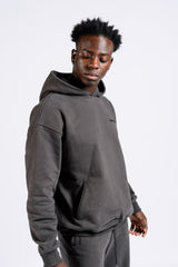 ESSENTIALS HOODIE- CHARCOAL